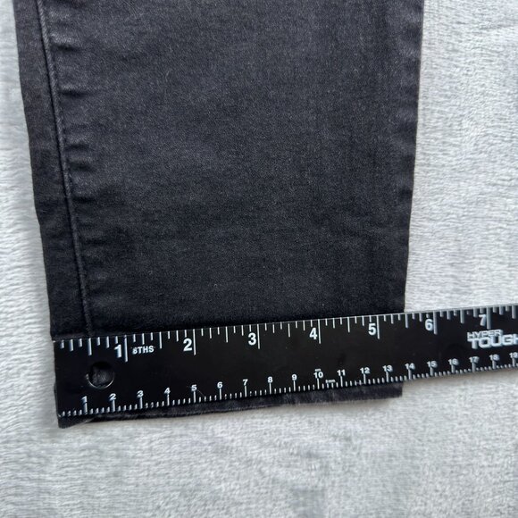 Democracy AB Solution Jeans Size 16 Womens Skinny Leg Mid Rise Black - Picture 9 of 10